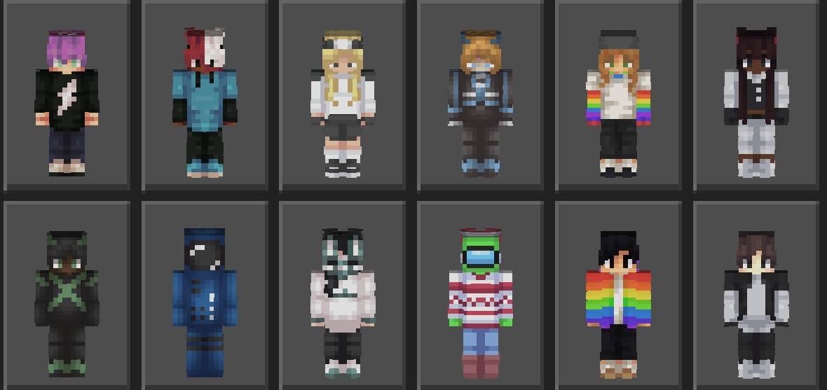 All the Skins Part 2 - 100+ Skins MEGA PACK — screenshot 5