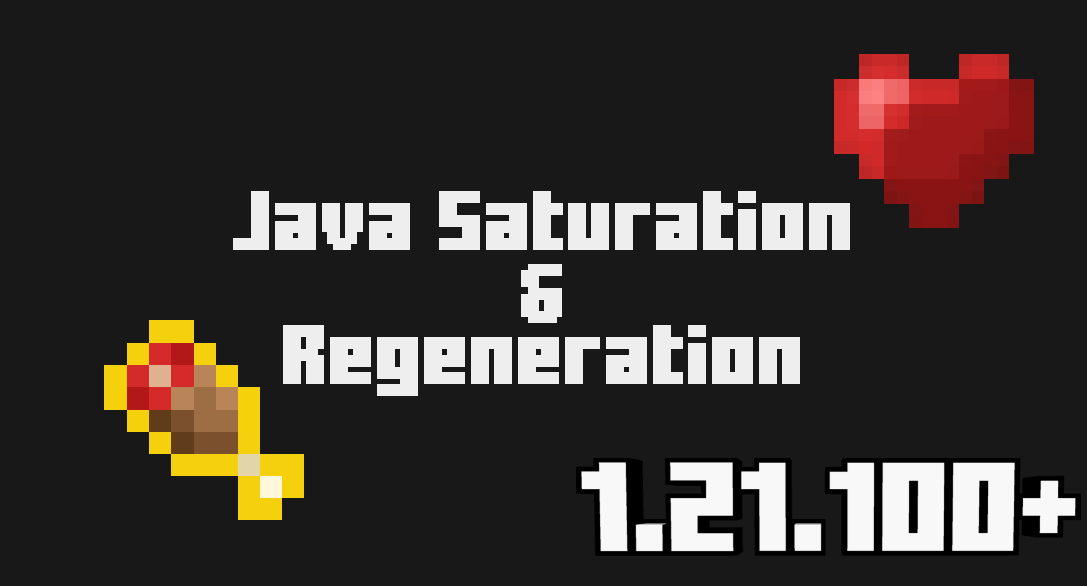 Raiyon's Java Saturation & Regeneration — screenshot 1