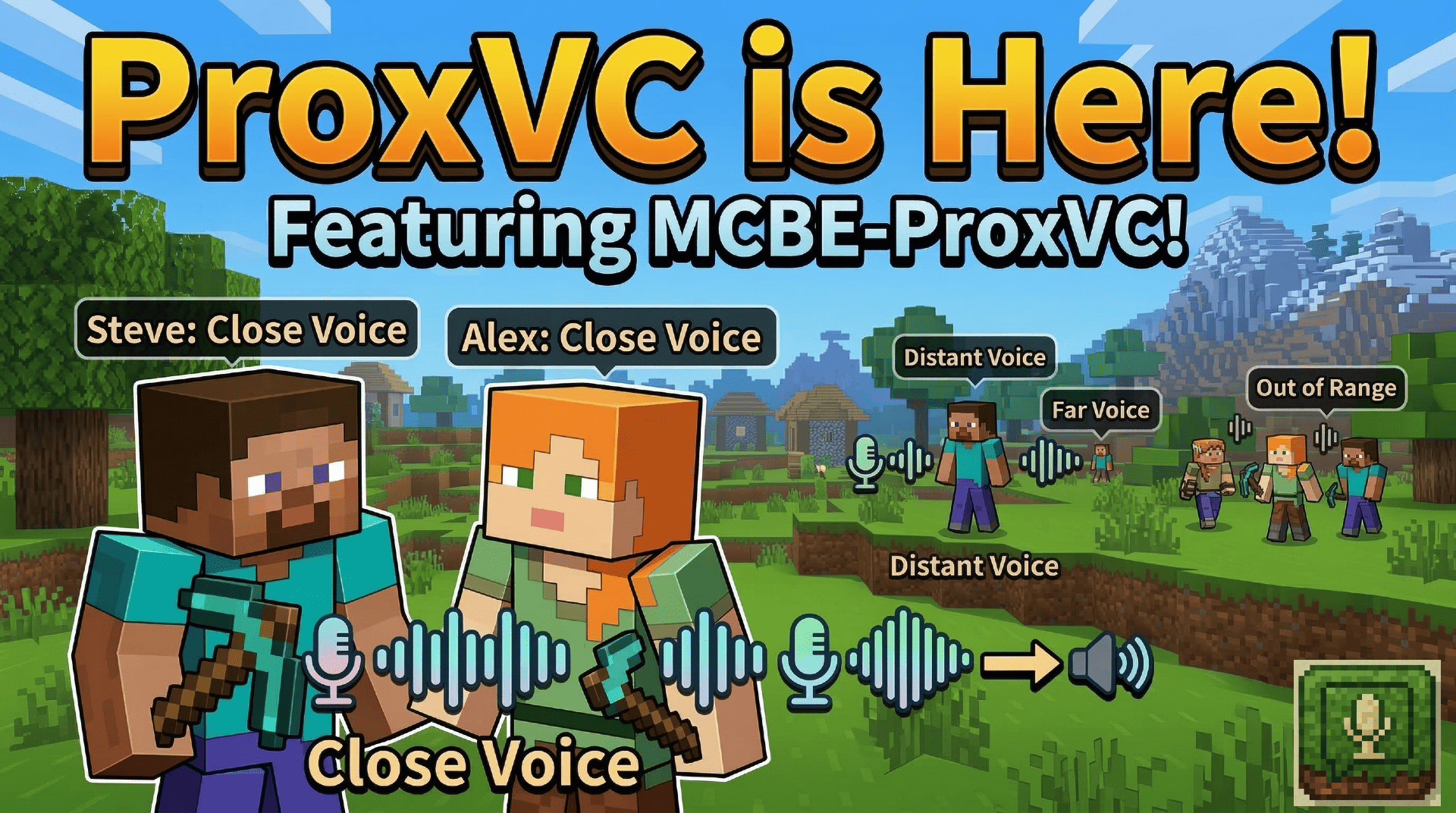 Proximity Voice Chat＆Proximity Text Chat — screenshot 1