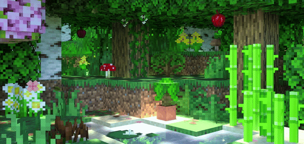 Better Foliage Addon/Texture Pack for Bedrock(Cherry Leaves Update!) — screenshot 2