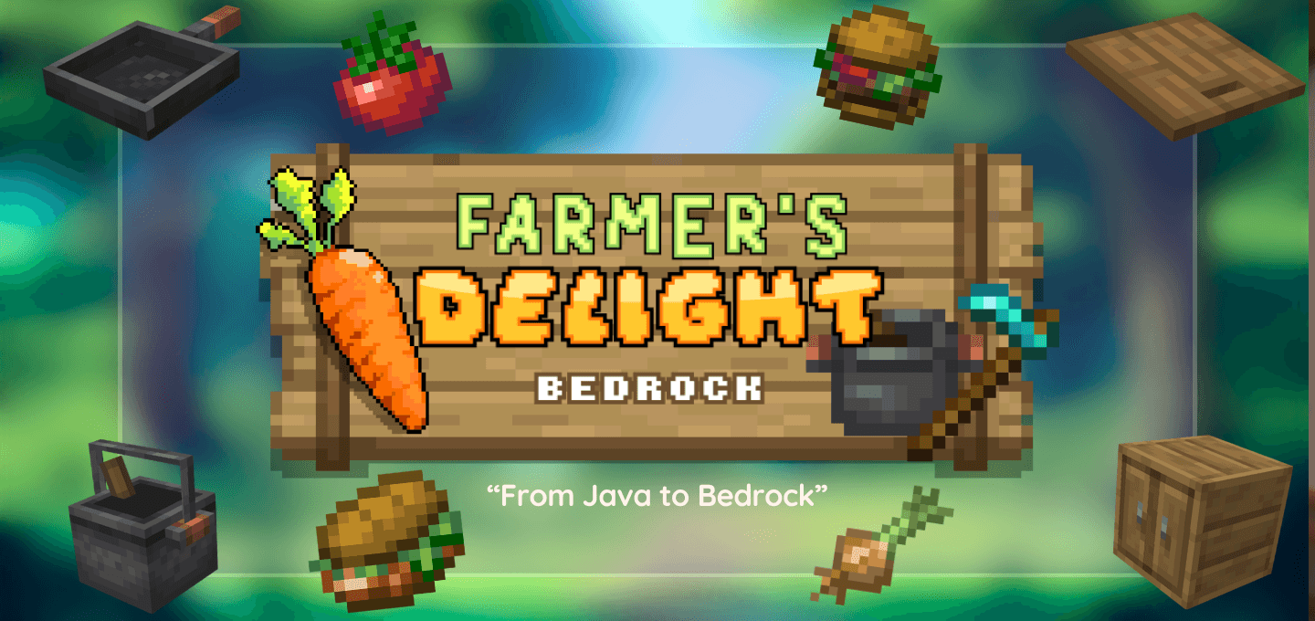 🍎🌱Farmer's Delight: Bedrock🌱🍎 — screenshot 1