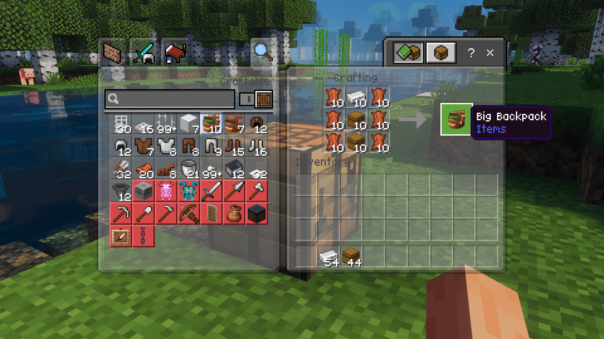Better Backpacks — screenshot 4