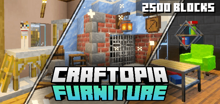Craftopia Furniture | +2000 BLOCKS ✨ — screenshot 1