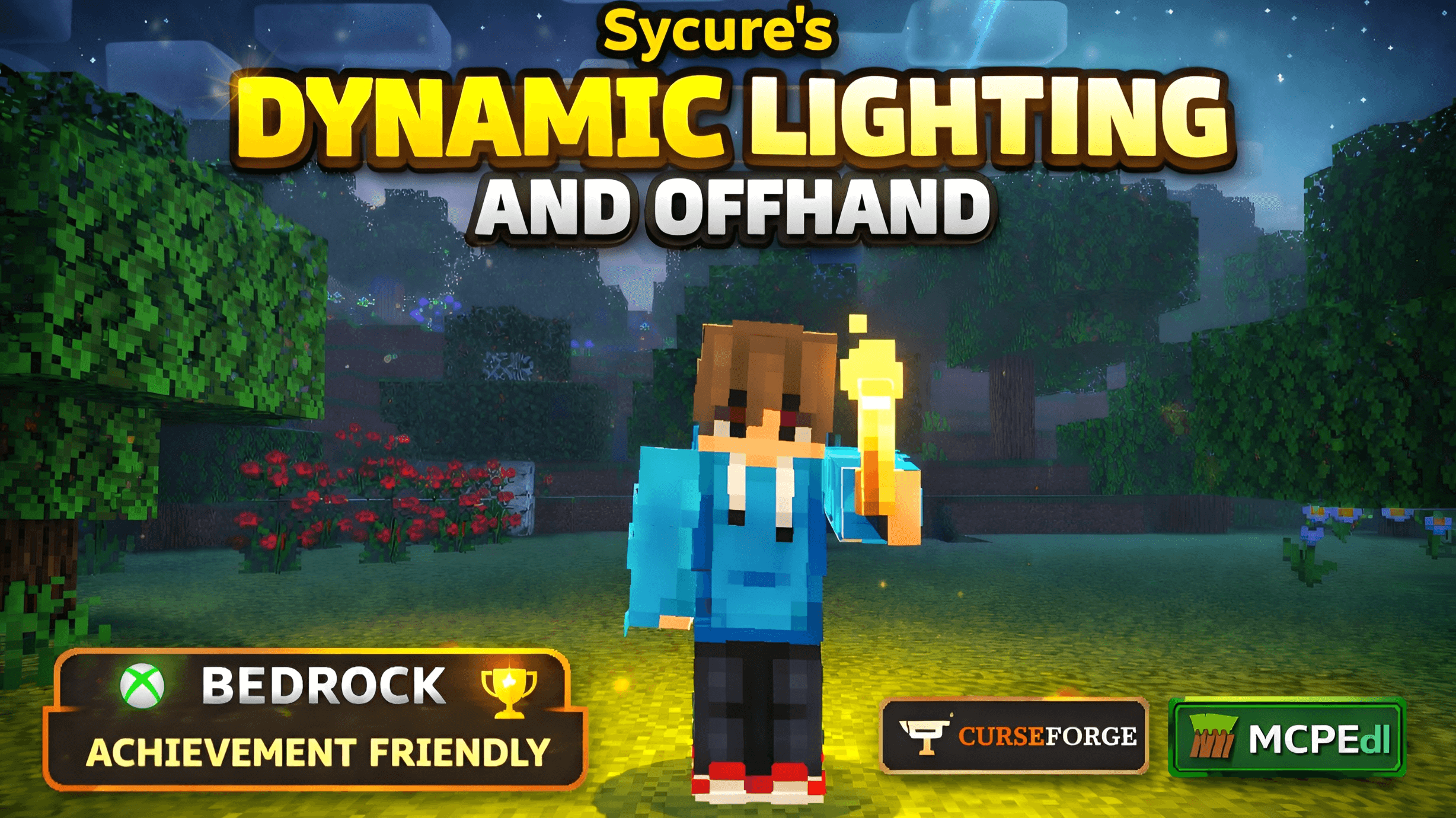SYCURE'S Dynamic Lighting And Offhand (Achievements Friendly) — screenshot 1