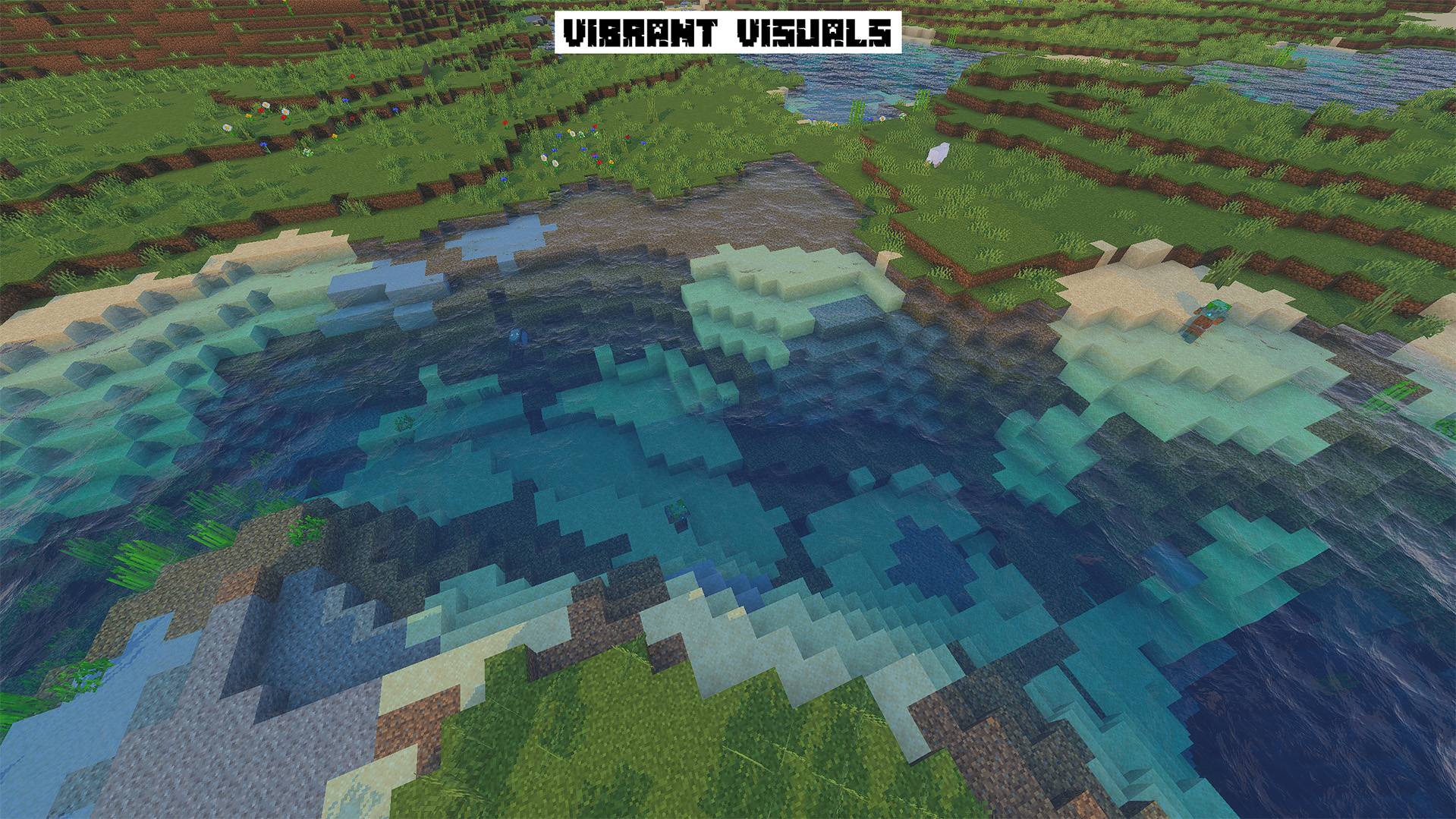 Clear Water Texture Pack | fancy + vibrant visuals modes! — screenshot 2