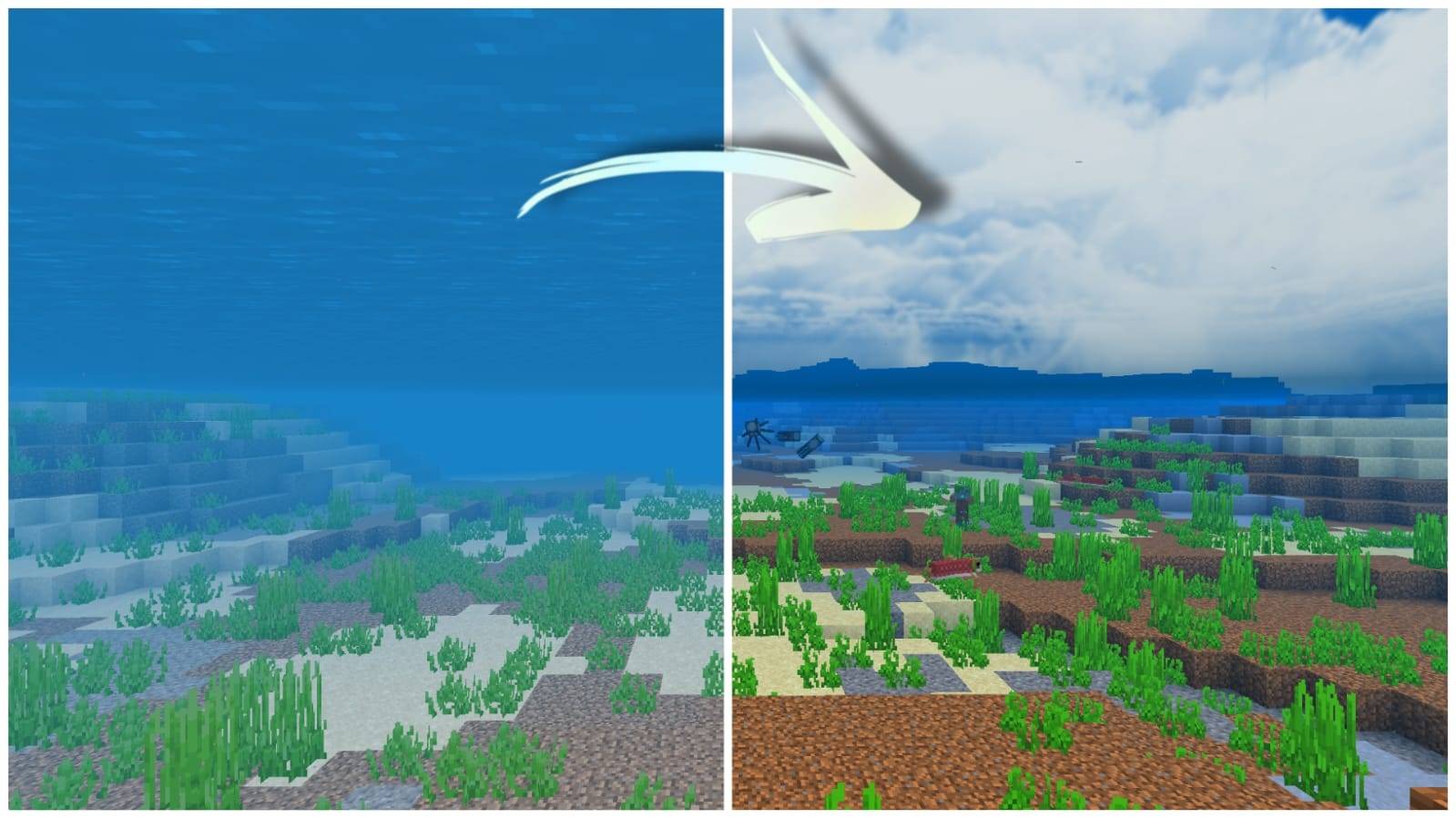 Clear Water Texture Pack | fancy + vibrant visuals modes! — screenshot 7