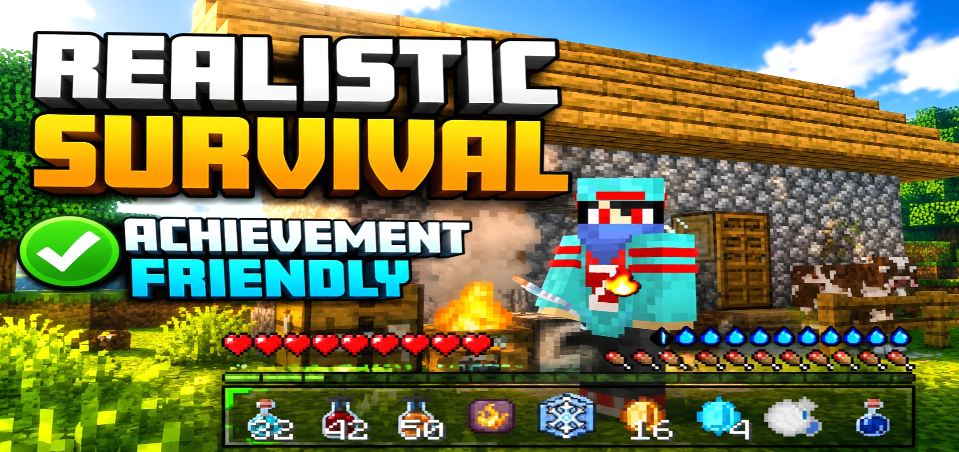 Realistic Survival [Achievement friendly] — screenshot 1