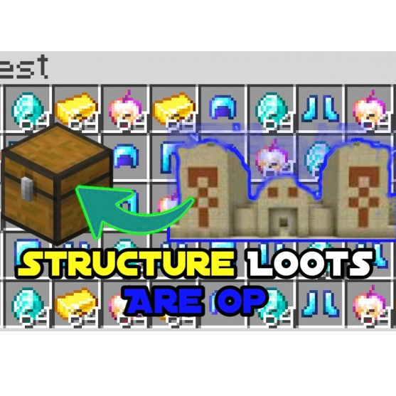 Structures Loots Are OP (Now Achievement Support!!)