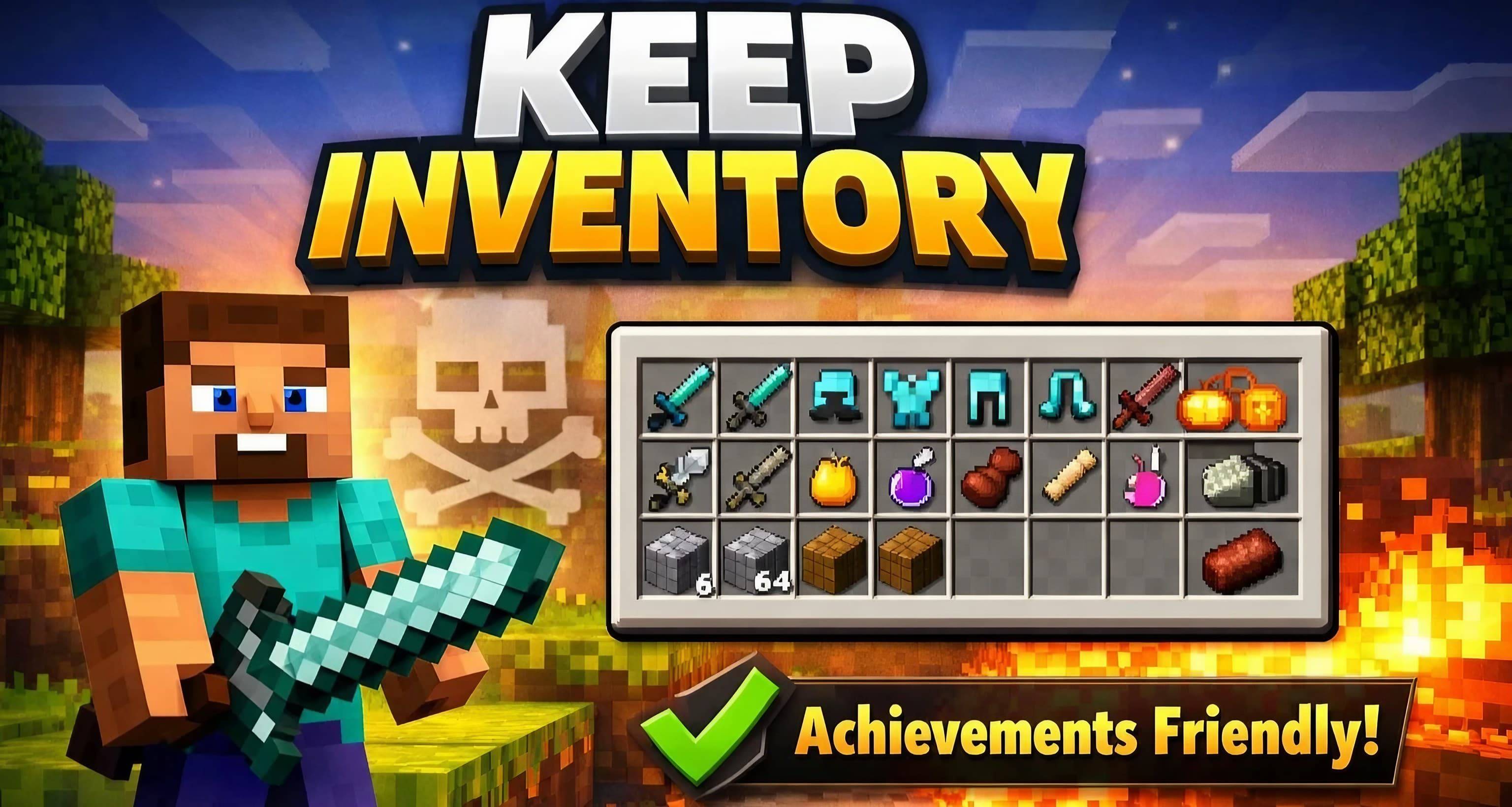 Keep Inventory [Achievement Friendly] Created By Neq Gamerz — screenshot 1