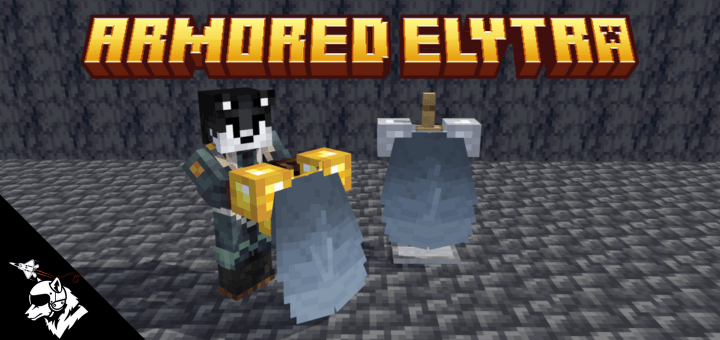 Armored Elytra (Bedrock Edition) - Update 2.0.1 — screenshot 1