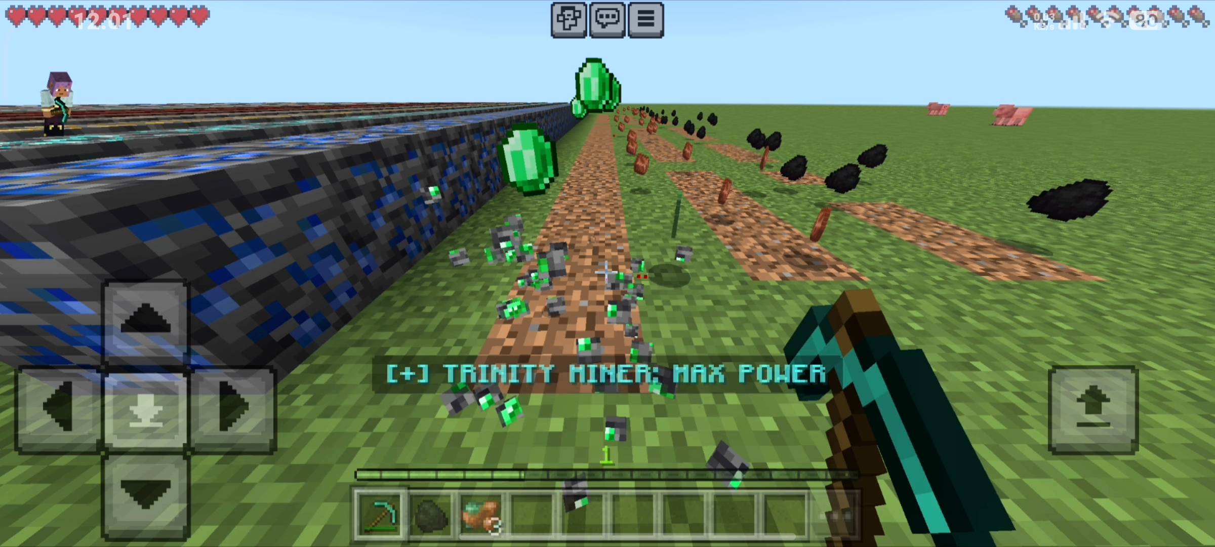 RR Trinity Miner: Vein Miner + Tree Capitator + Auto Smelt — screenshot 3