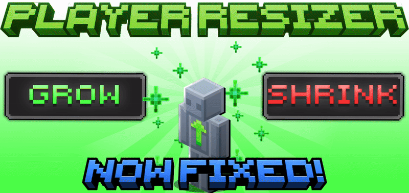 [FIXED] Player Resizer | Change Player Size — screenshot 1