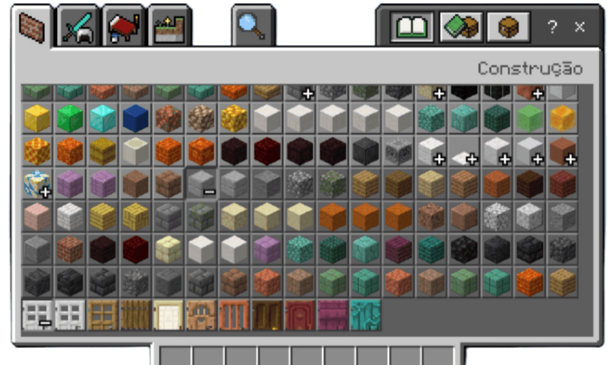 Cheats and secret items in the creative menu — screenshot 2