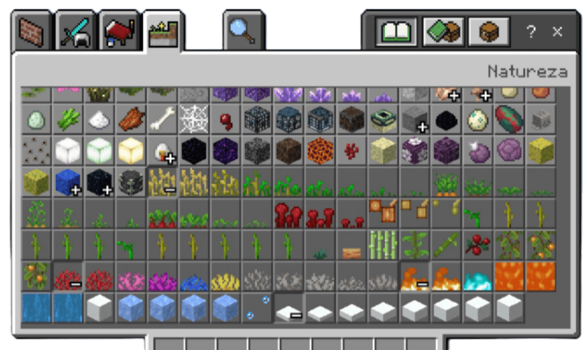 Cheats and secret items in the creative menu — screenshot 5