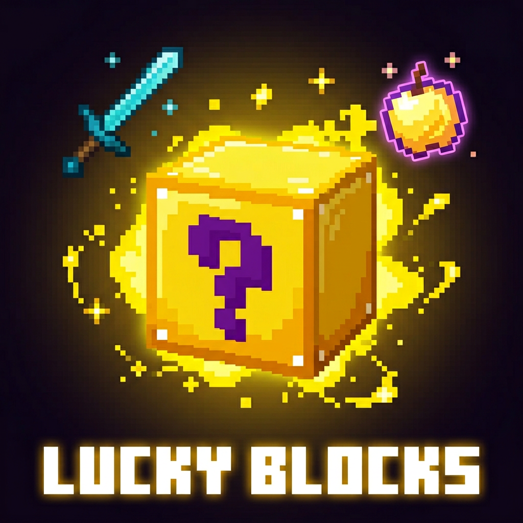 Lucky Blocks+ Addon: 35 Random Rewards