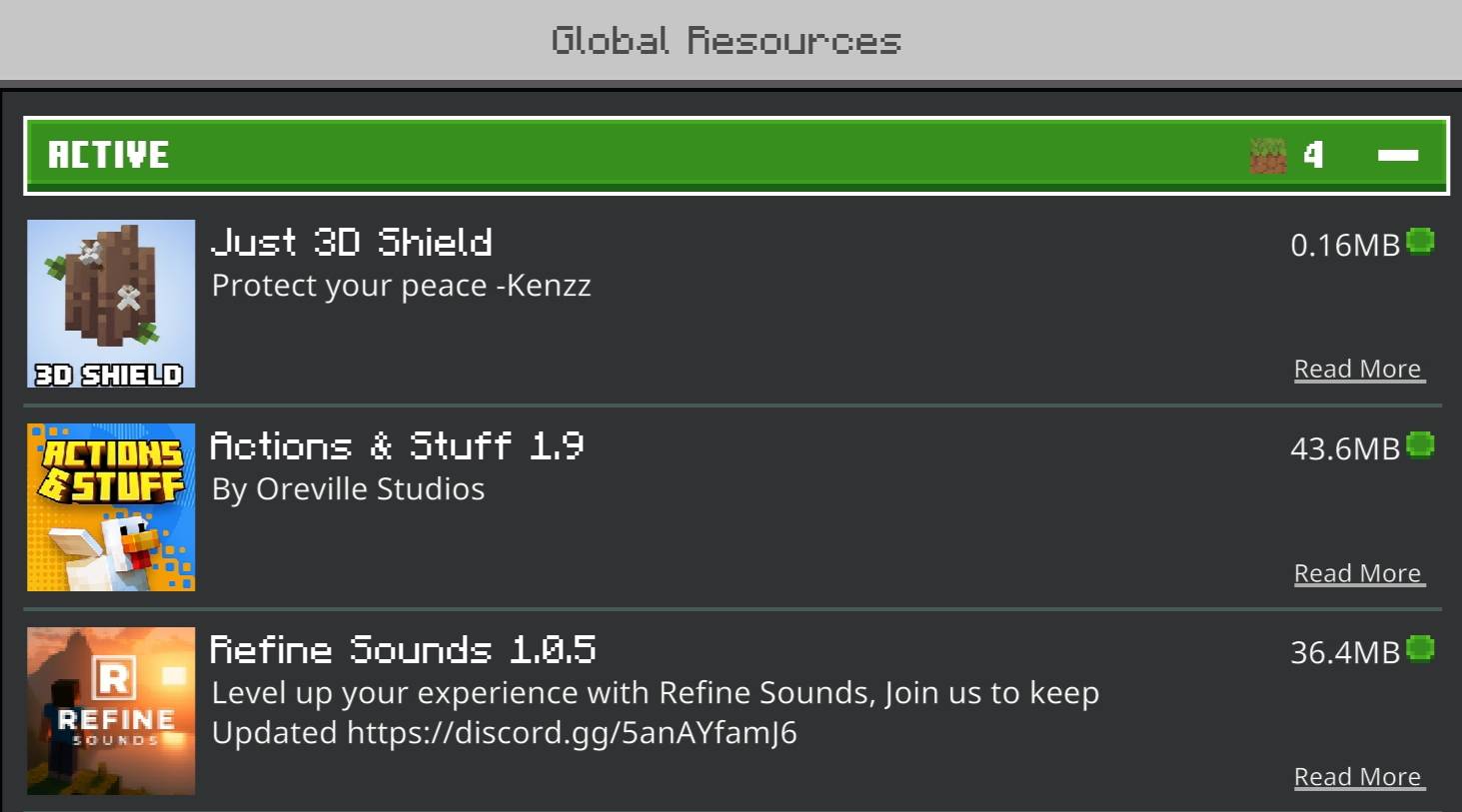 Refine Sounds v1.0.7 (Resources pack)  — screenshot 2