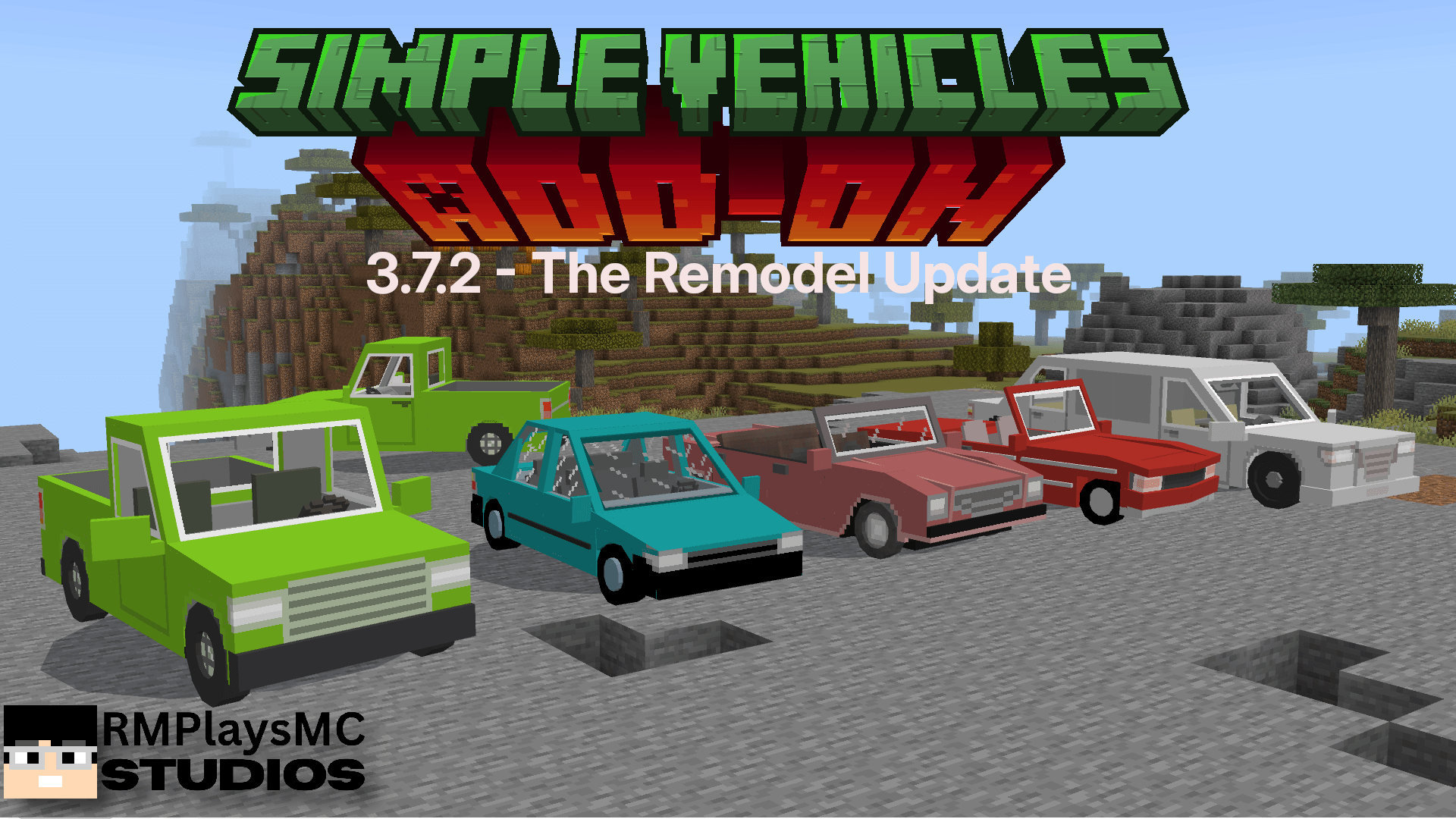 Simple Vehicles Addon RMPlaysMC YT Version — screenshot 1