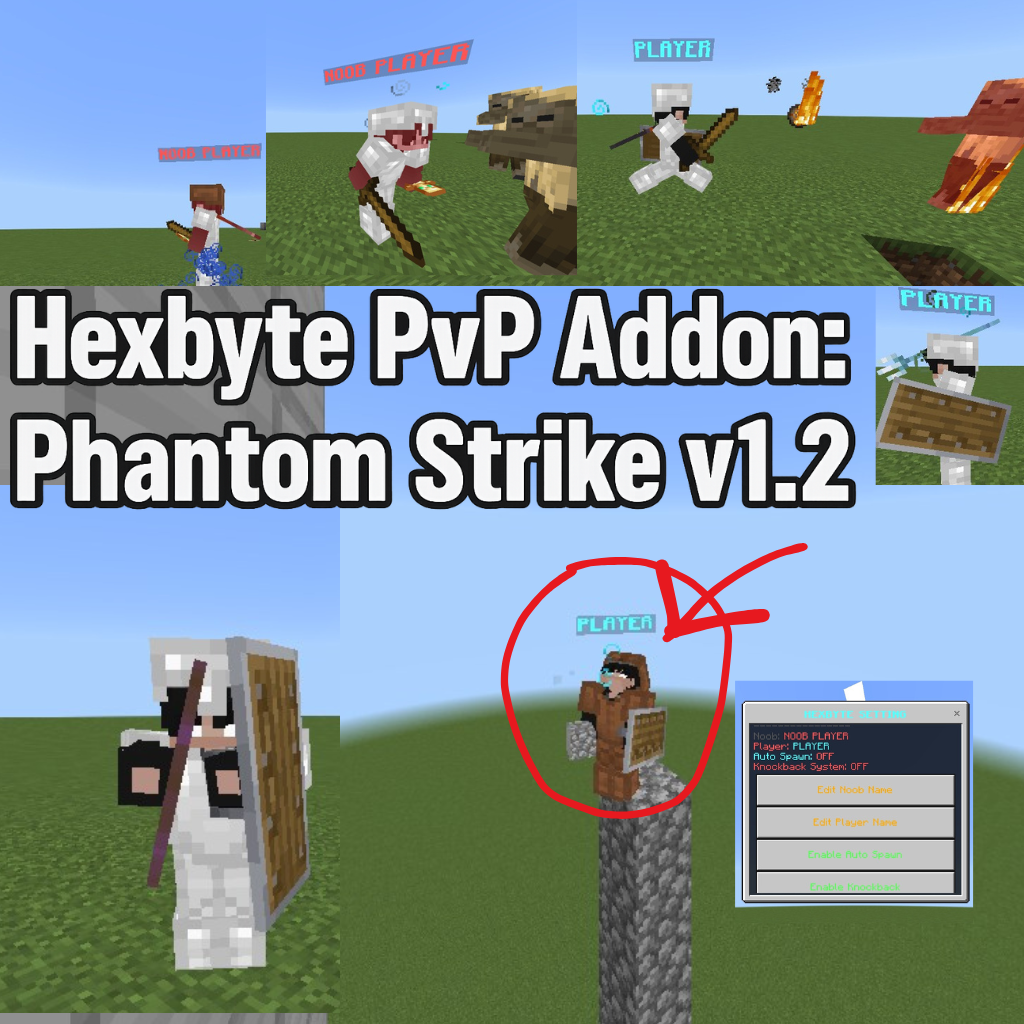 Hexbyte PvB AI Addon  (player mob) v1.2