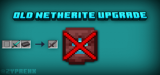 Old Netherite Upgrade | No Template — screenshot 1