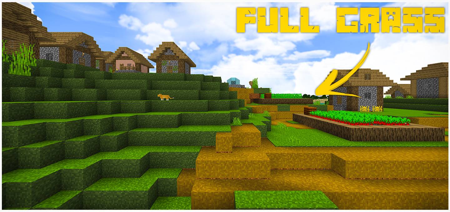 Full Grass Texture Pack | 5 Sides & All sides Mode! — screenshot 1