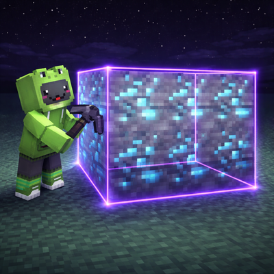 TC VeinGlow – RGB Ultimate VeinMiner,TreeCapitator, Ore Excavation & 45+ Mining Modes [Achievement friendly]