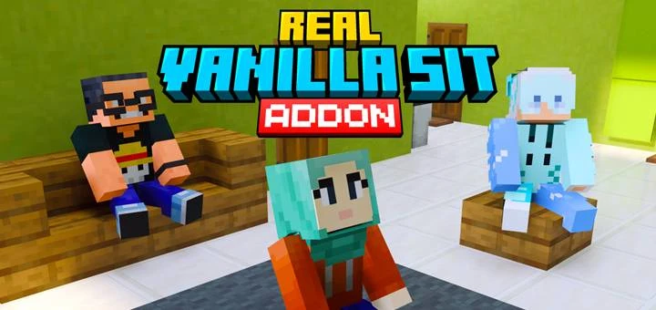 Real Vanilla Sit | Addon Duduk MCPE — screenshot 1