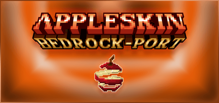 AppleSkin - Bedrock Port — screenshot 1