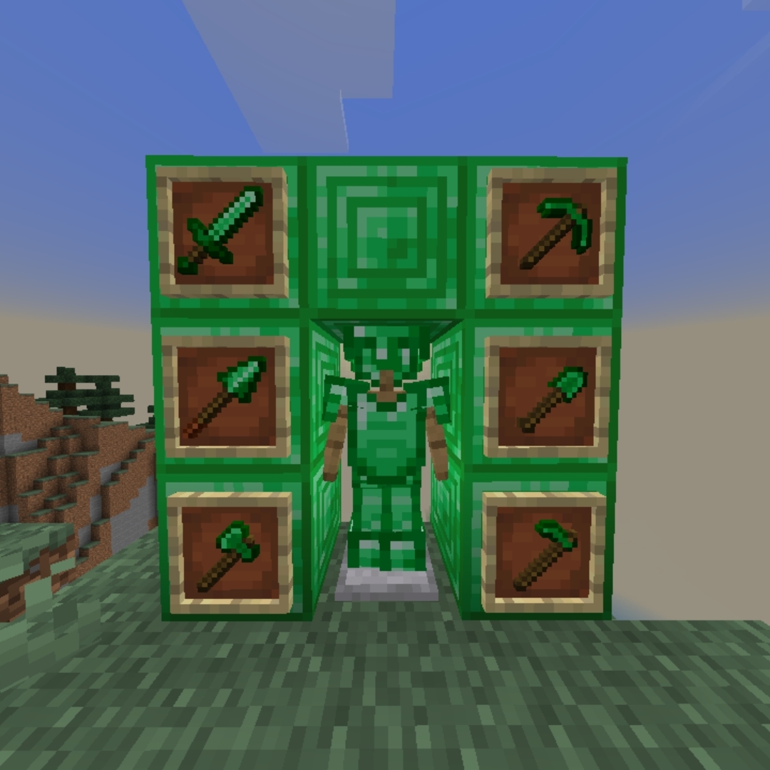 PG's Emerald Armor and Tools Add-on