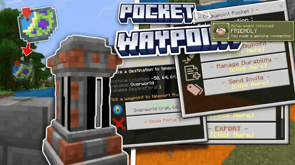 Pocket Waypoint add-on — screenshot 1