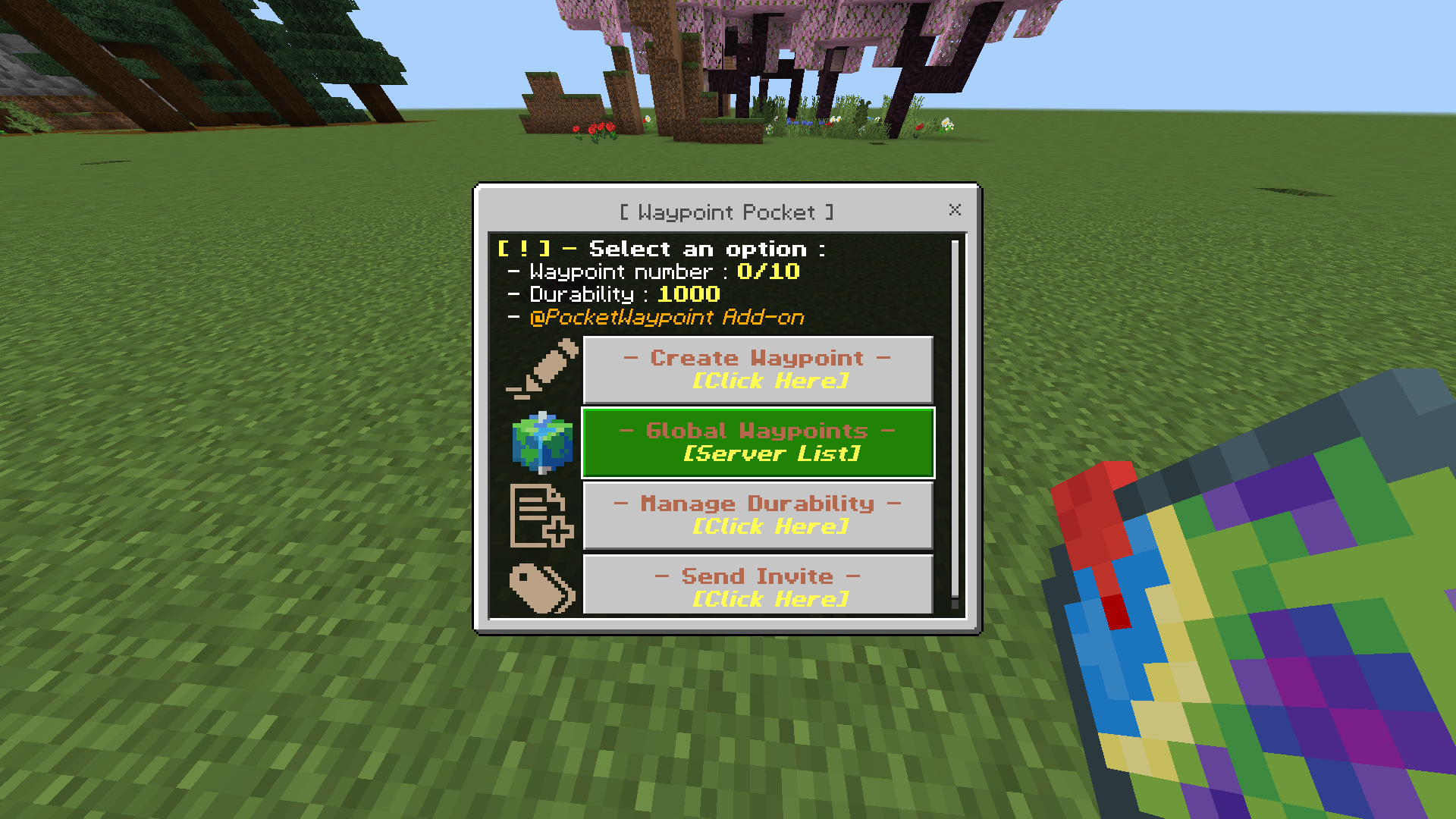 Pocket Waypoint add-on — screenshot 8