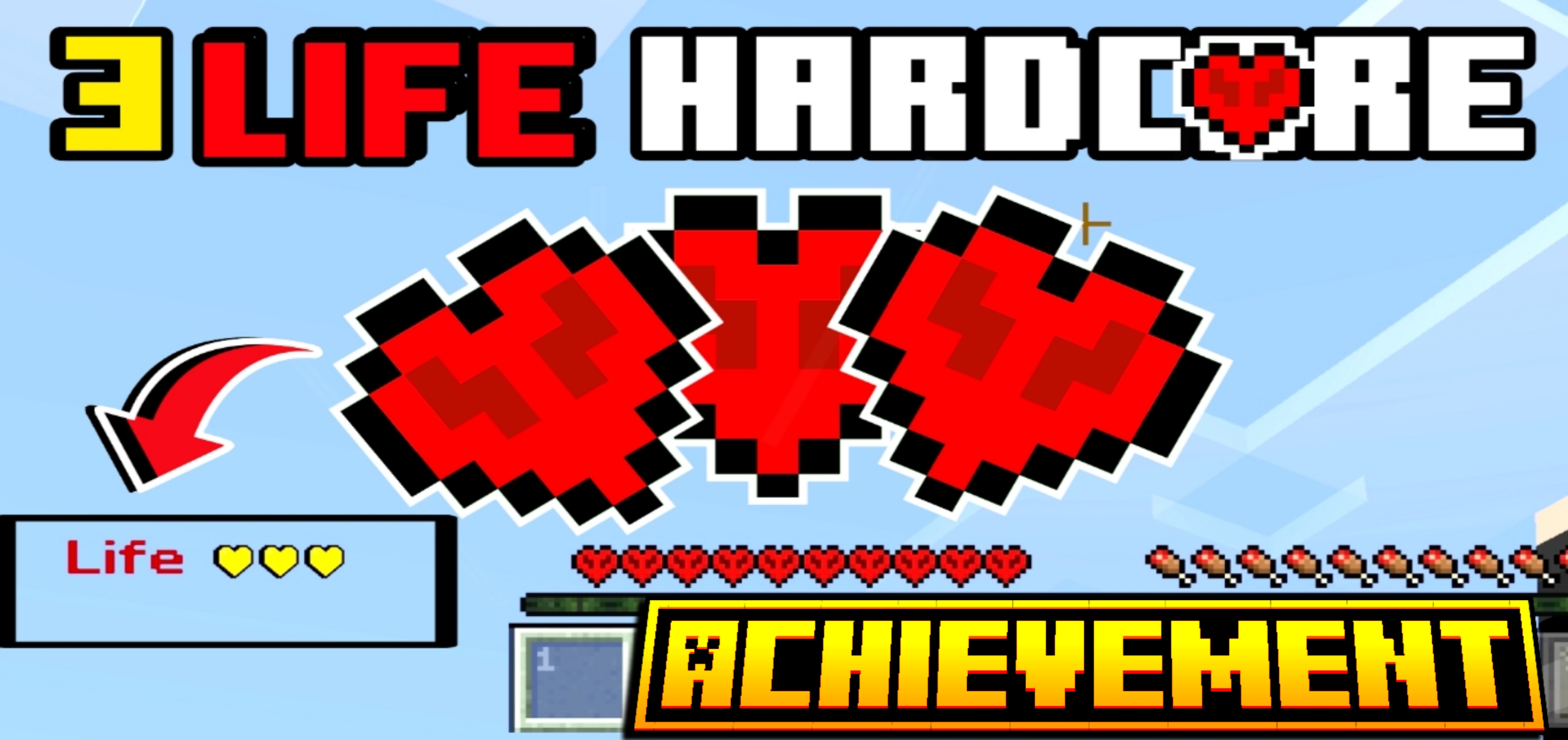 Three Life Hardcore || Don't Play In Hardcore [Achievement Friendly] — screenshot 1