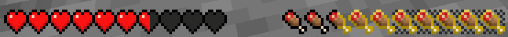 MQ's AppleSkin — screenshot 2
