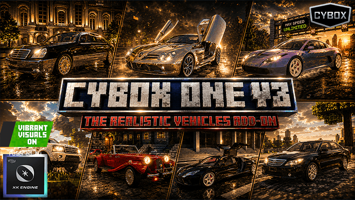CYBOX ONE Vehicles Collection v3 with XK Engine — screenshot 1