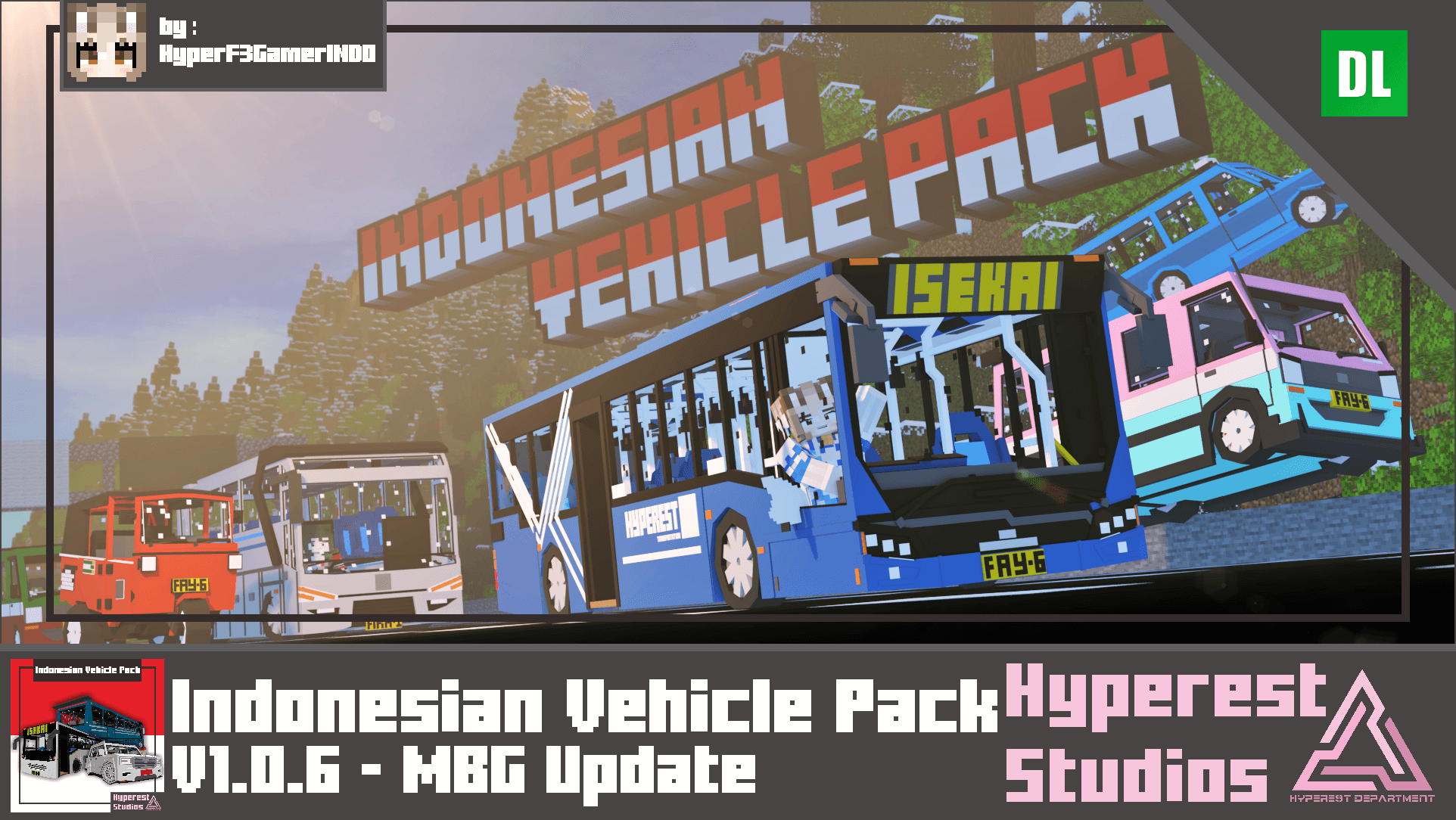 Indonesian Vehicle Pack | v1.0.6 MBG Update — screenshot 1