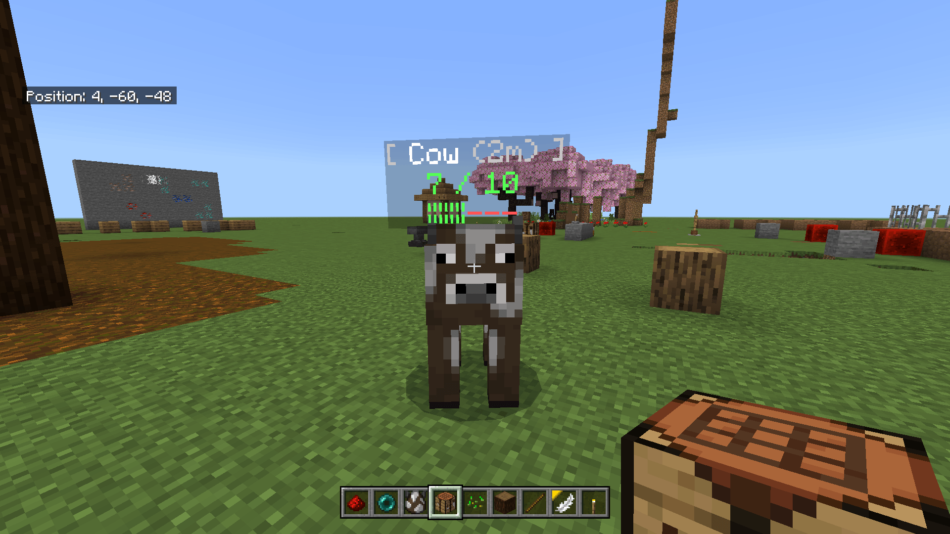 Health Bar addon works with all mobs — screenshot 3