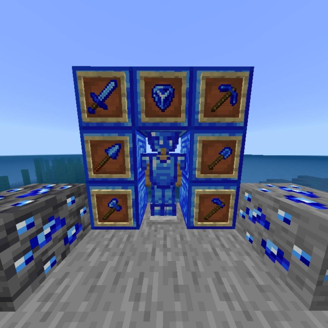 PG's Sapphire Armor and Tools Add-on — screenshot 1