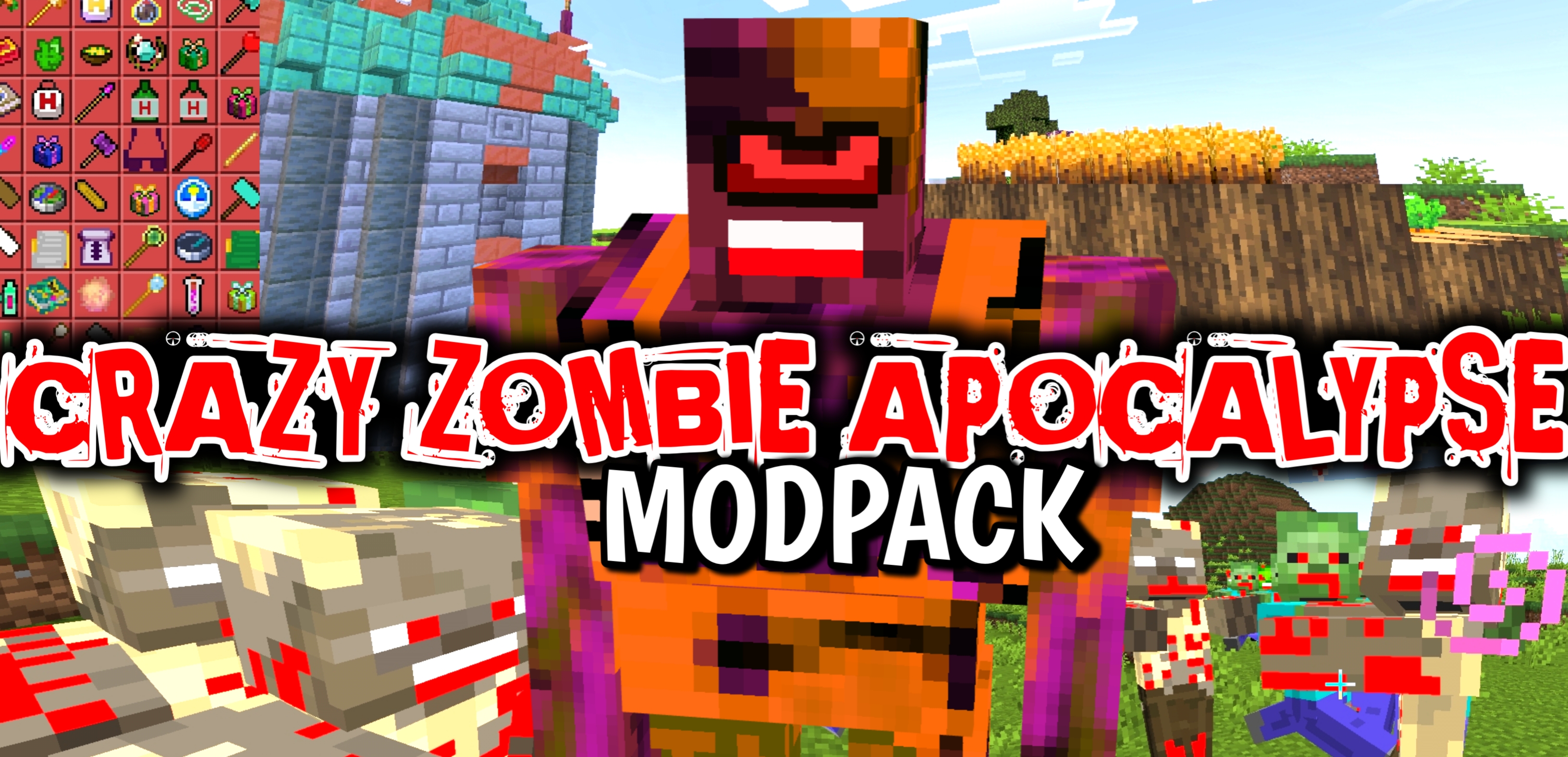 Crazy Zombie Apocalypse MODPACK [Achievement] — screenshot 1