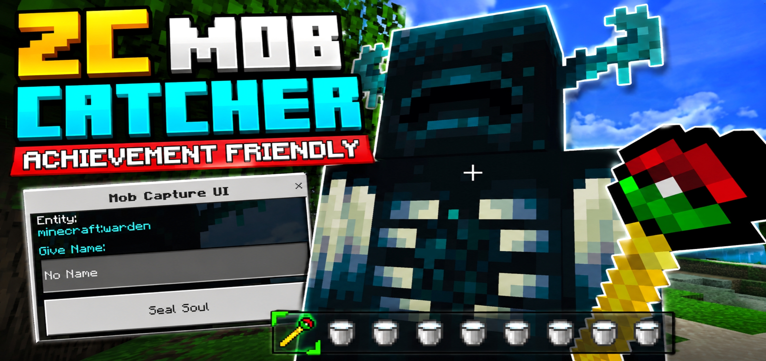 Mob Catcher | Tamed Mobs Supporting [Achivement Friendly] — screenshot 2