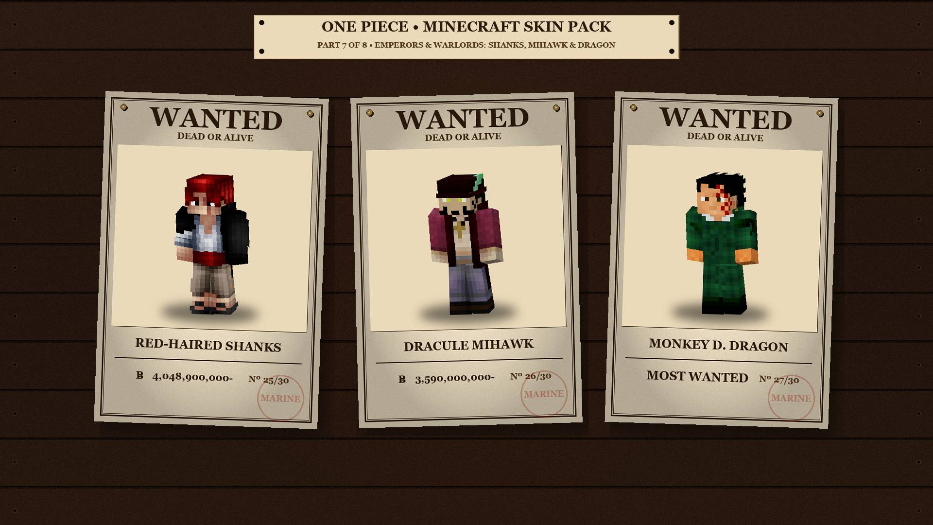 One Piece Skin Pack | 30+ SKINS!! — screenshot 8