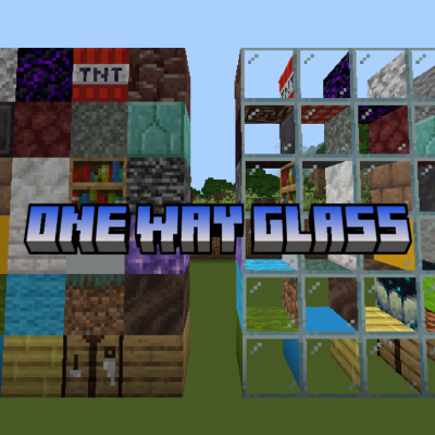 One Way Glass (Achievements And Texture Pack Compatible)