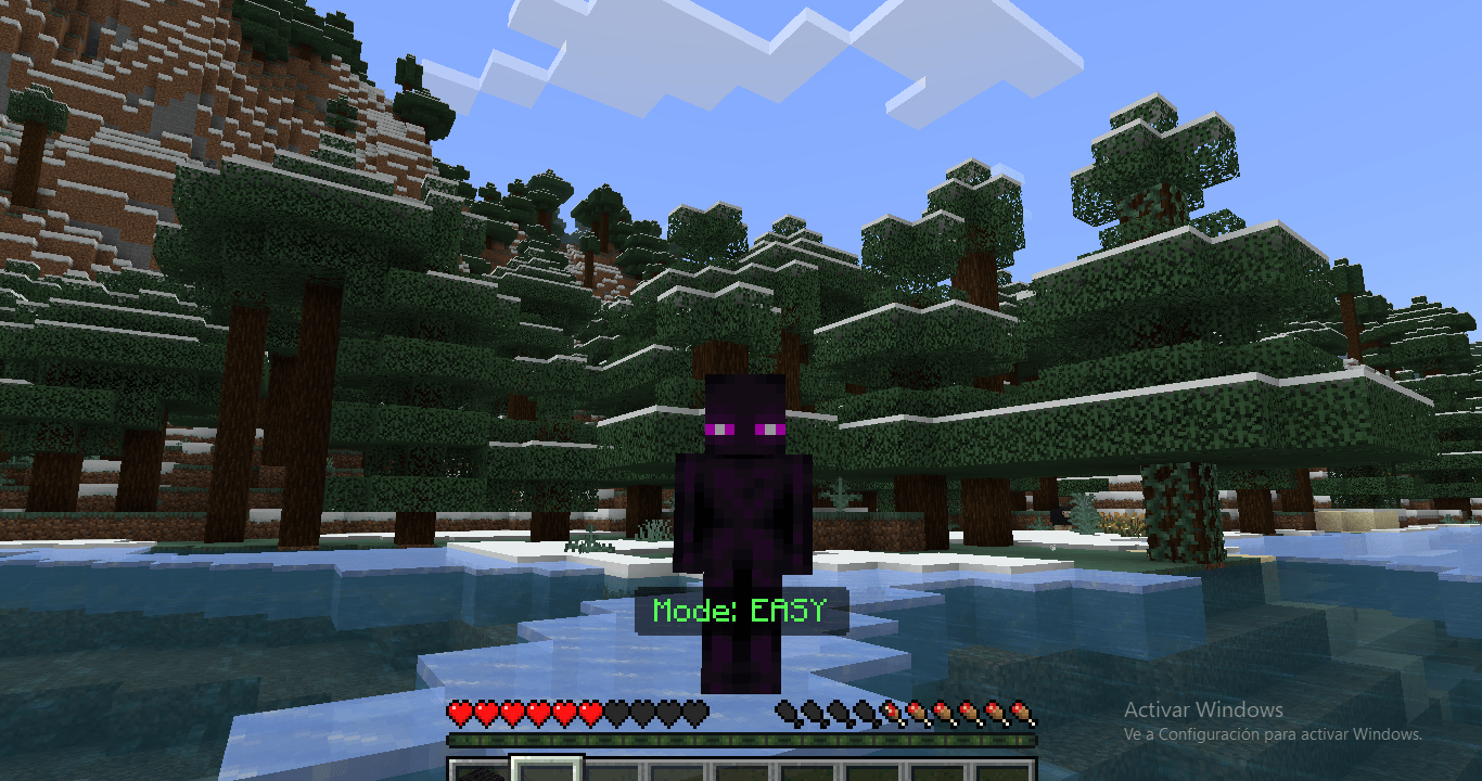 Minecraft but Water Hurts You 🌊🔥(Water is Lava) — screenshot 5