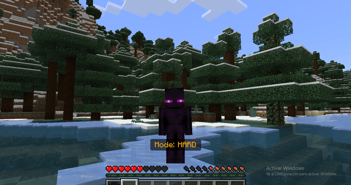 Minecraft but Water Hurts You 🌊🔥(Water is Lava) — screenshot 6