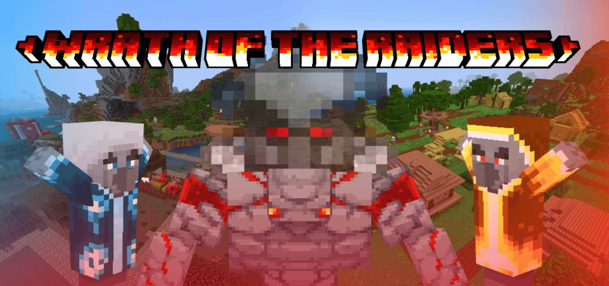 Wrath of the Raiders (New Illagers + Villagers) — screenshot 1