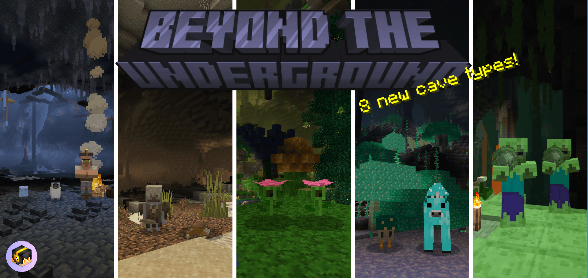 Beyond The Underground (8 New Cave Biomes!) — screenshot 1