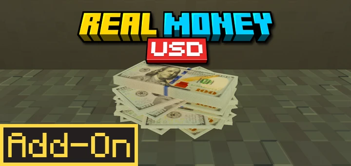 Real Money USD | US Dollar Currency Addon — screenshot 1