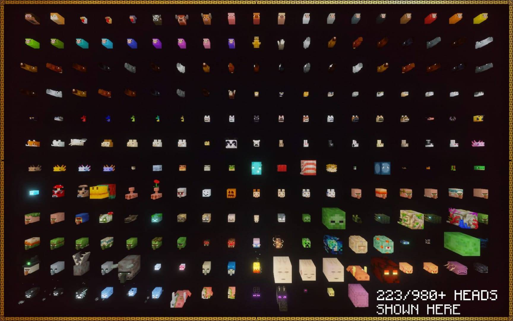 Extensive Mob Heads — screenshot 2