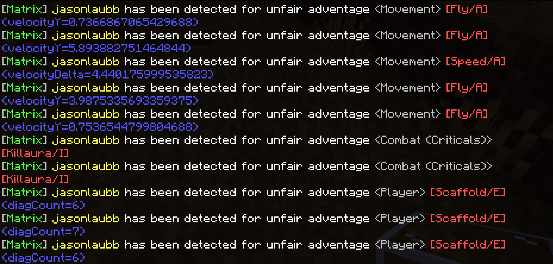 Matrix AntiCheat for MCPE and Realm | The supreme anticheat solution against cheater — screenshot 1
