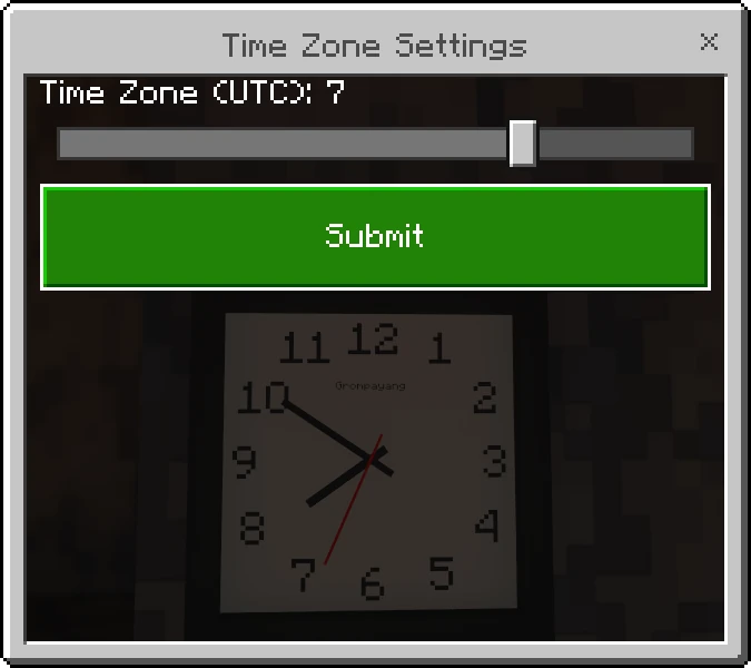Real Clock | Addon Jam MCPE — screenshot 3