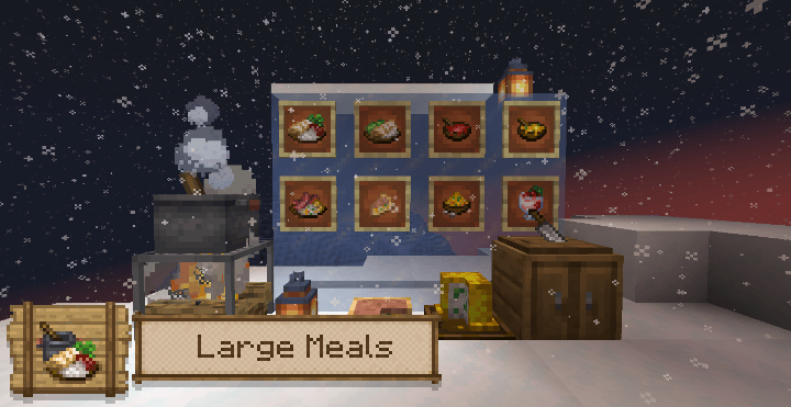 Large Meals Bedrock (Unofficial) — screenshot 1