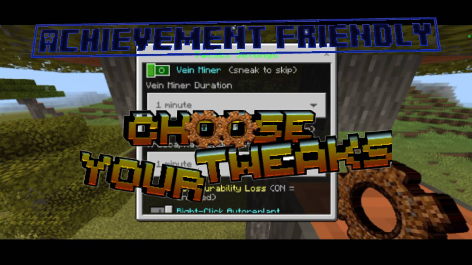 Choose your tweaks!! (ACHIEVEMENT FRIENDLY) — screenshot 1